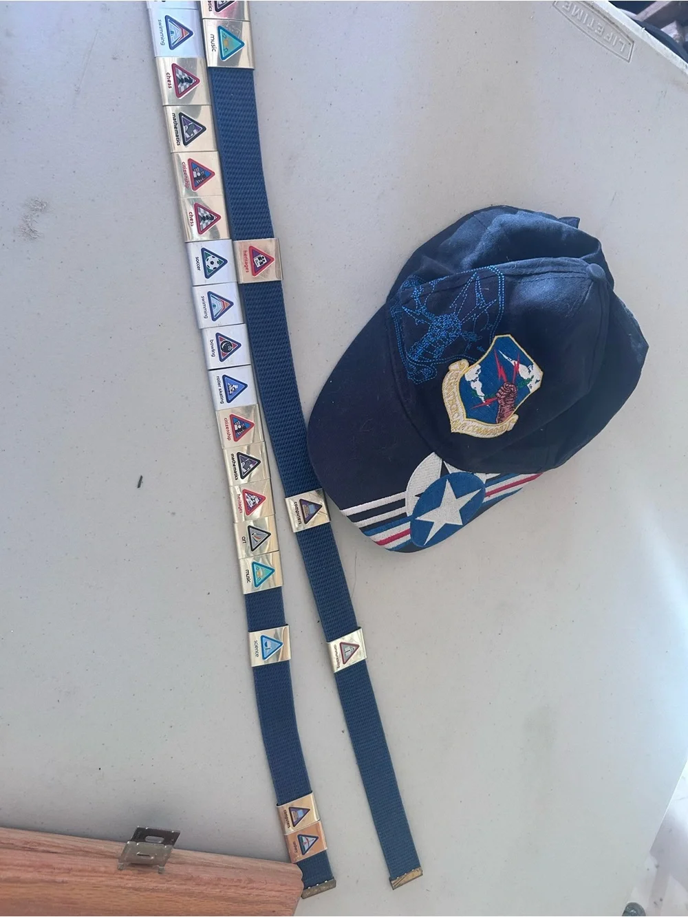 Boy scout Charm Gold & Silver Activity Belts - Adjustable